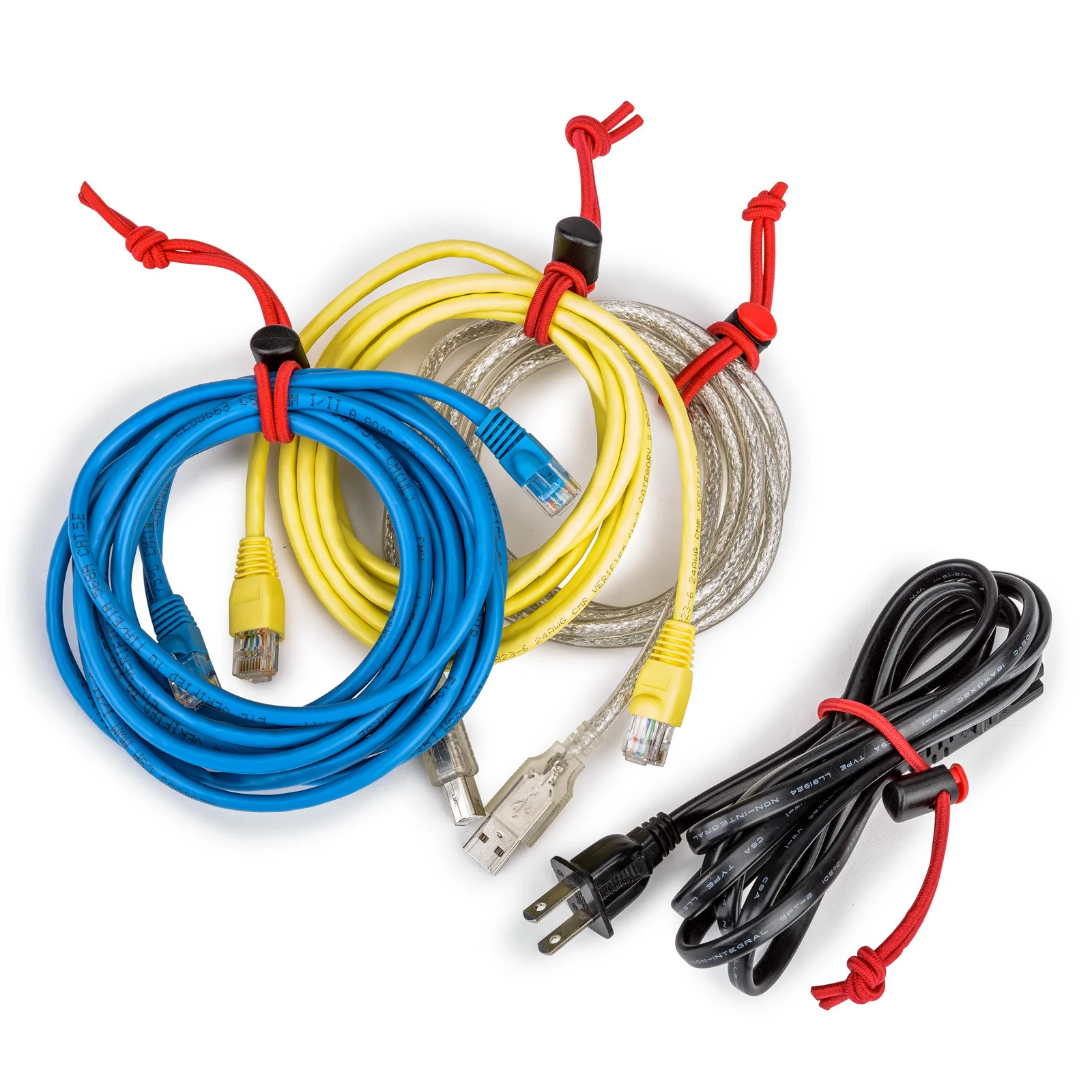 Red Whips Adjustable Elastic Cable