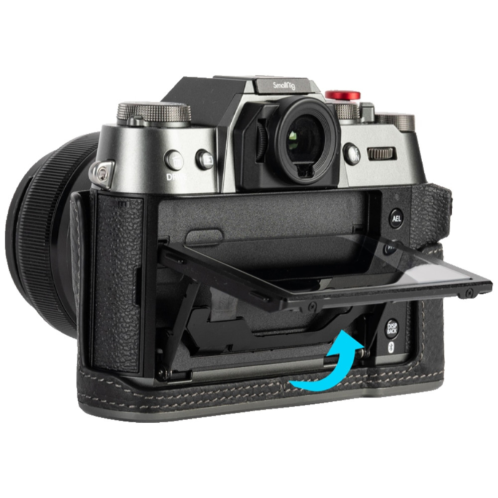 Smallrig 4709 Leather Half Case Kit For Fujifilm X T50 Black