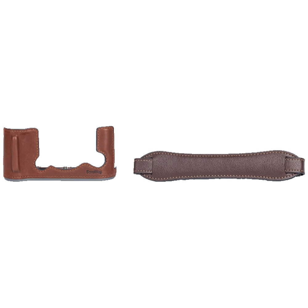 Smallrig 4710 Leather Half Case Kit Voor Fujifilm X T50 Bruin