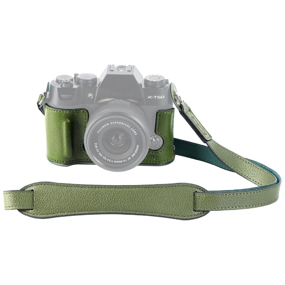 Smallrig 4711 Leather Half Case Kit For Fujifilm X T50 Green