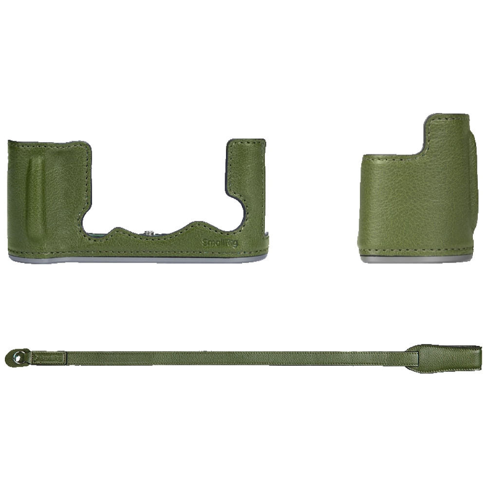 Smallrig 4711 Leather Half Case Kit For Fujifilm X T50 Green