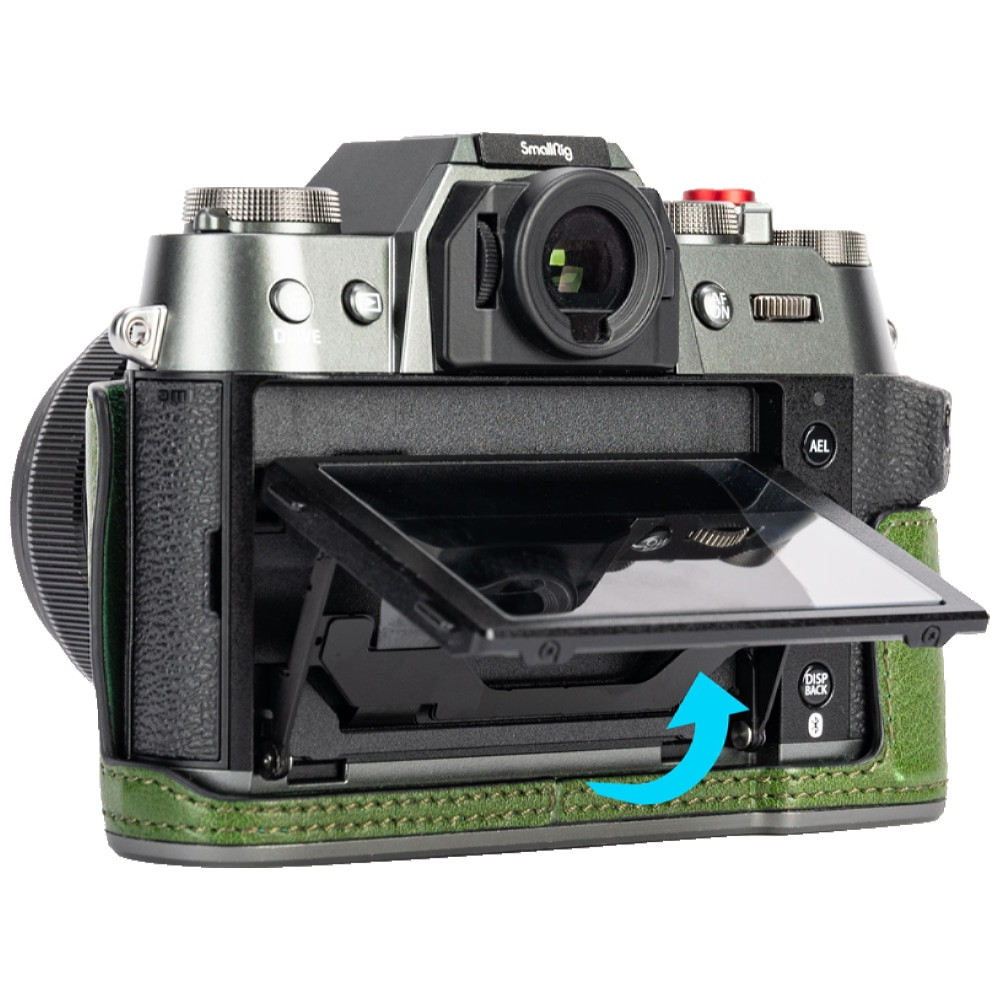 Smallrig 4711 Leather Half Case Kit For Fujifilm X T50 Green