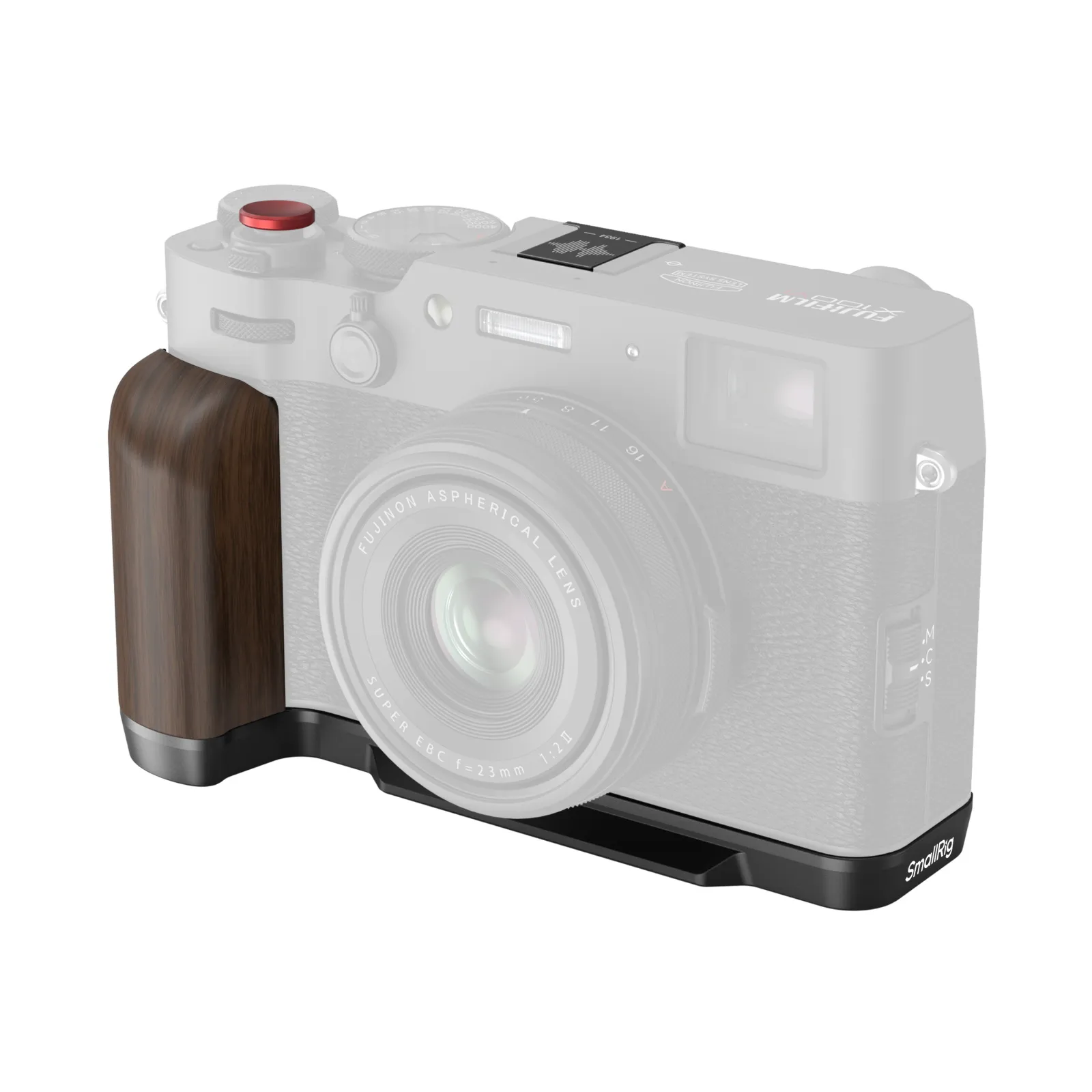 Smallrig 4805 Wooden L Shape Grip For Fujifilm X100vi X100v Black