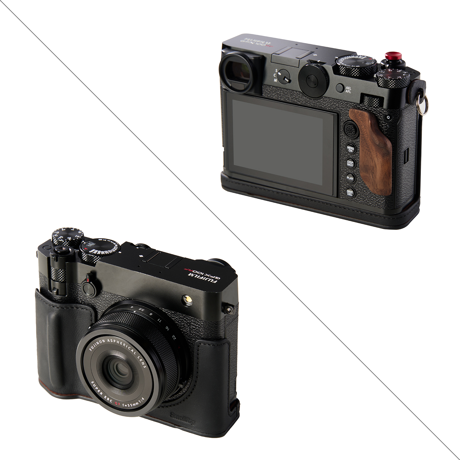 Smallrig 5267 Leather Case Kit For Fujifilm Gfx100rf Black