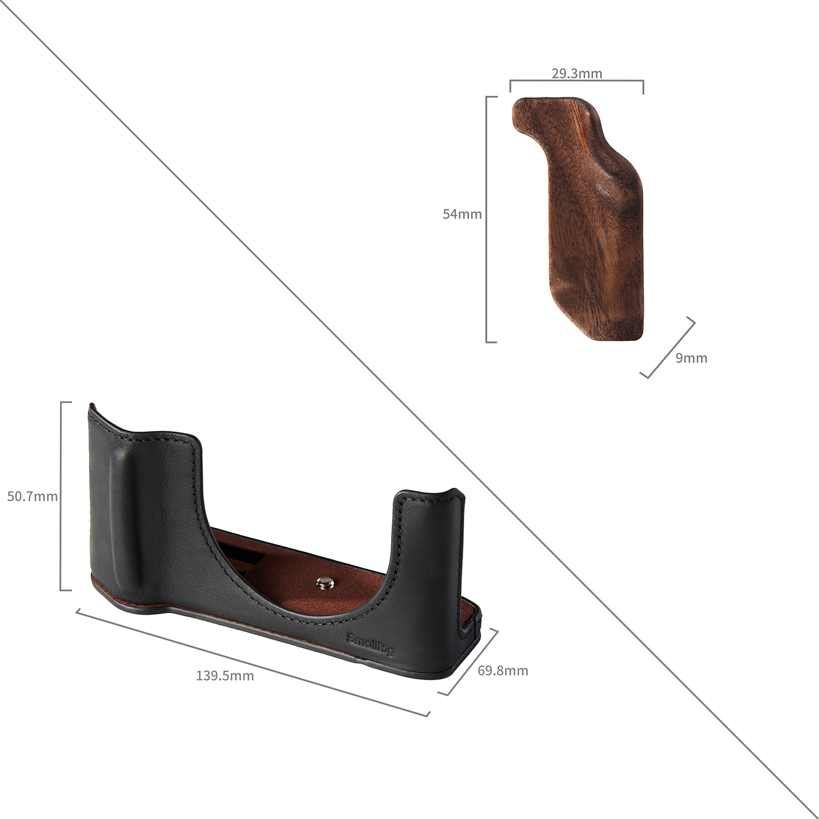 Smallrig 5267 Leather Case Kit For Fujifilm Gfx100rf Black