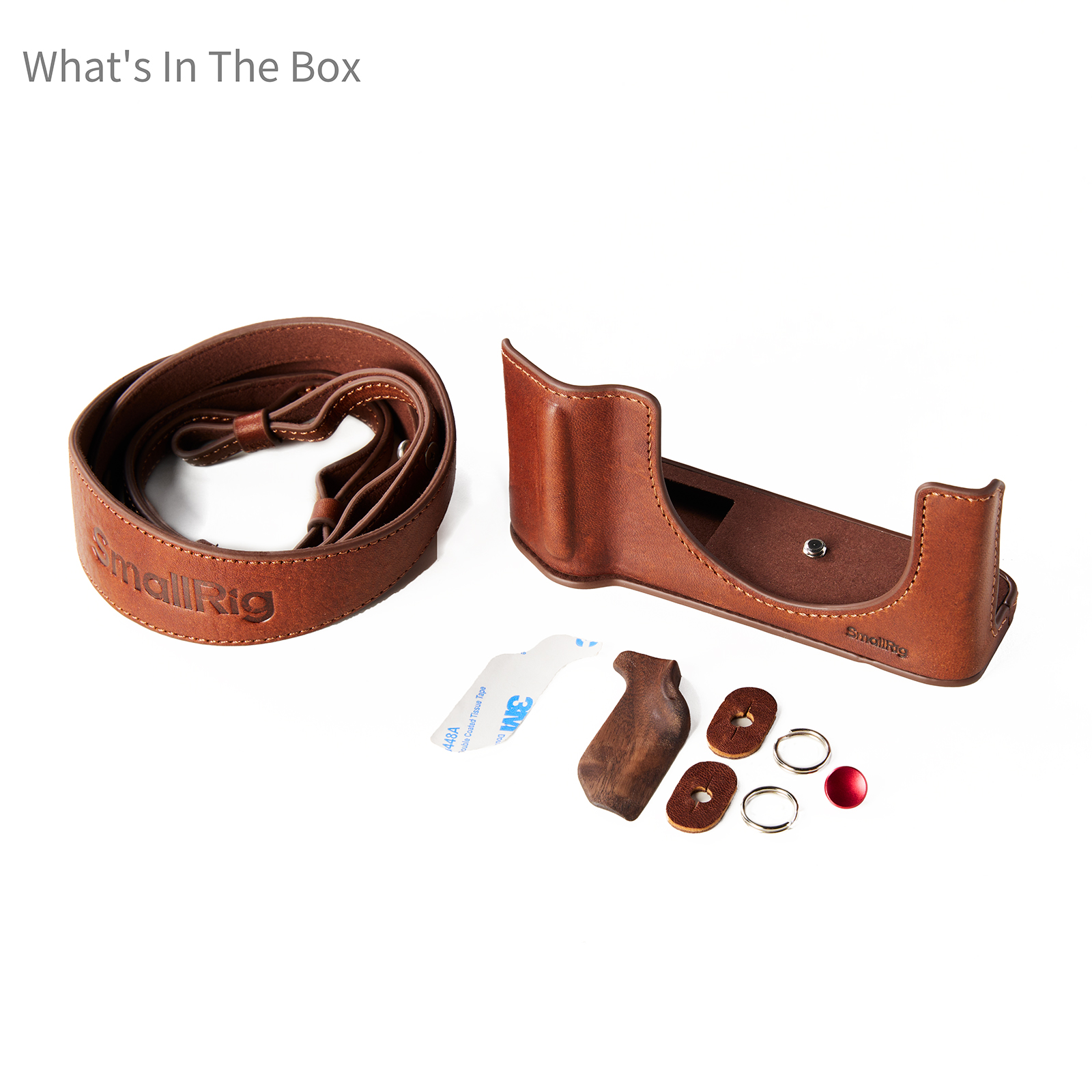 Smallrig 5268 Leather Case Kit For Fujifilm Gfx100rf Brown