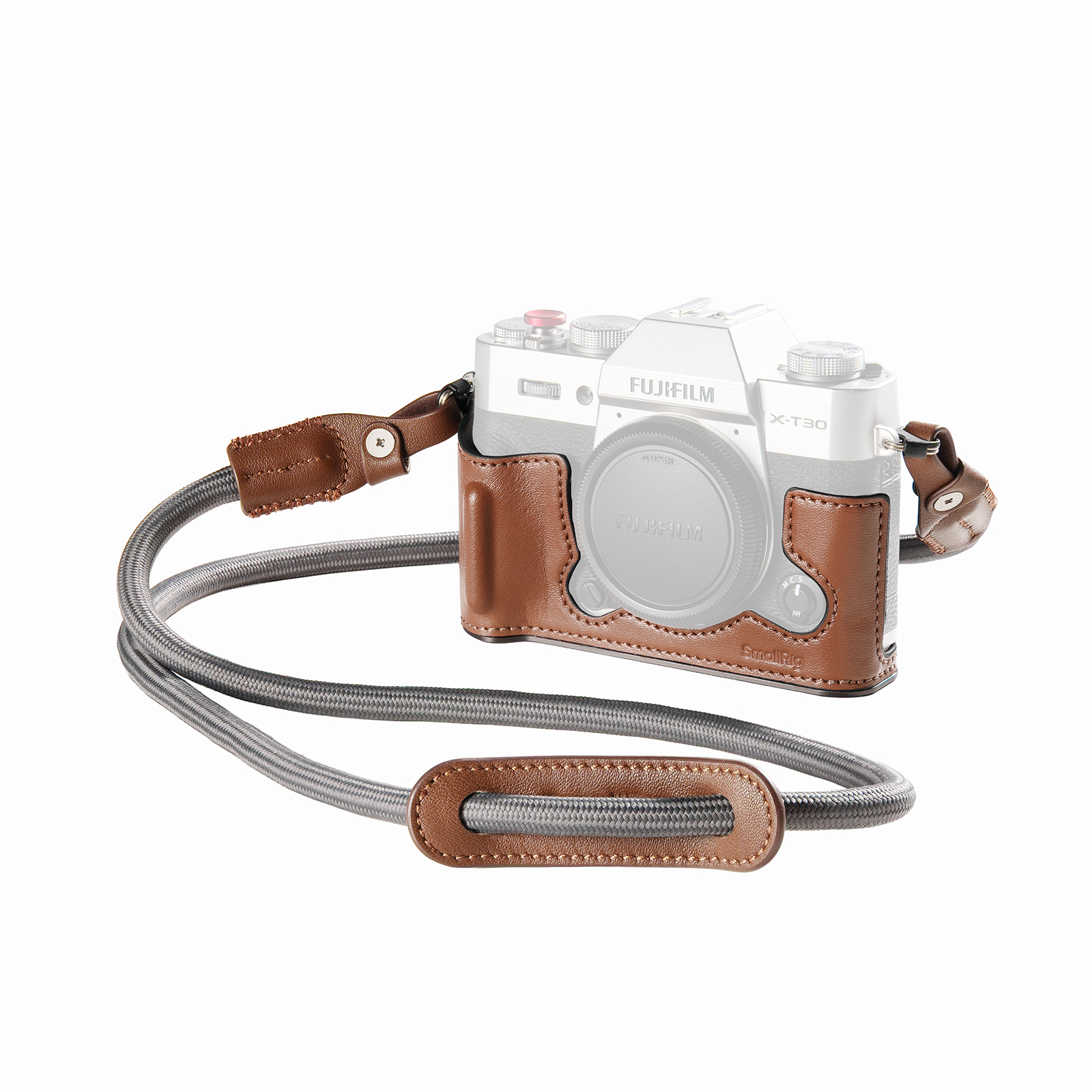 Smallrig 5670 Leather Half Case Kit For Fujifilm X T30 Iii X T30 Ii X T30 Brown