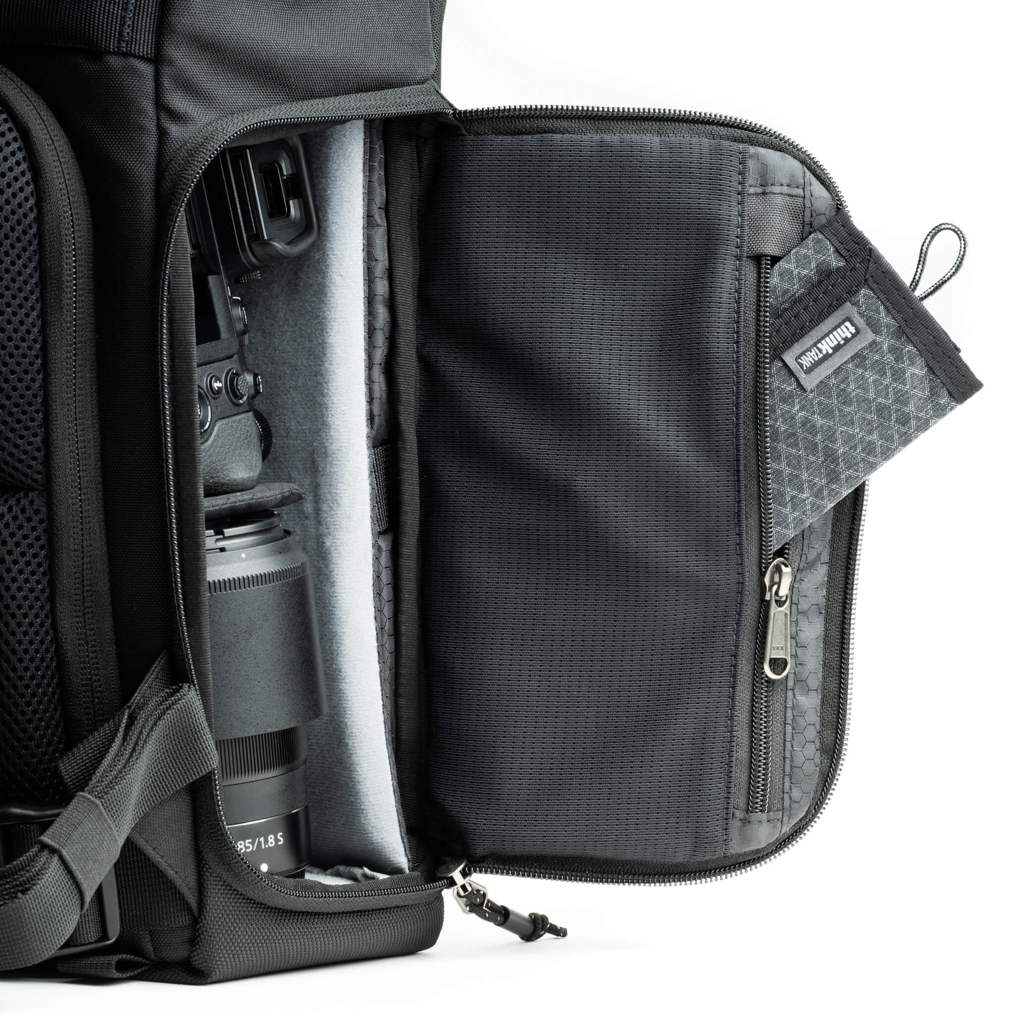 Think Tank Focuspoint Rolltop 22l Asphalt Black Backpack
