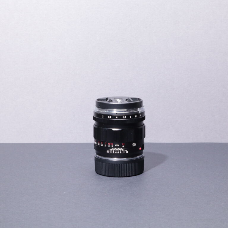 Leica Voigtlander Apo Lanthar Vm 50mm 1 2 0 Asph Black Lens Second Hand