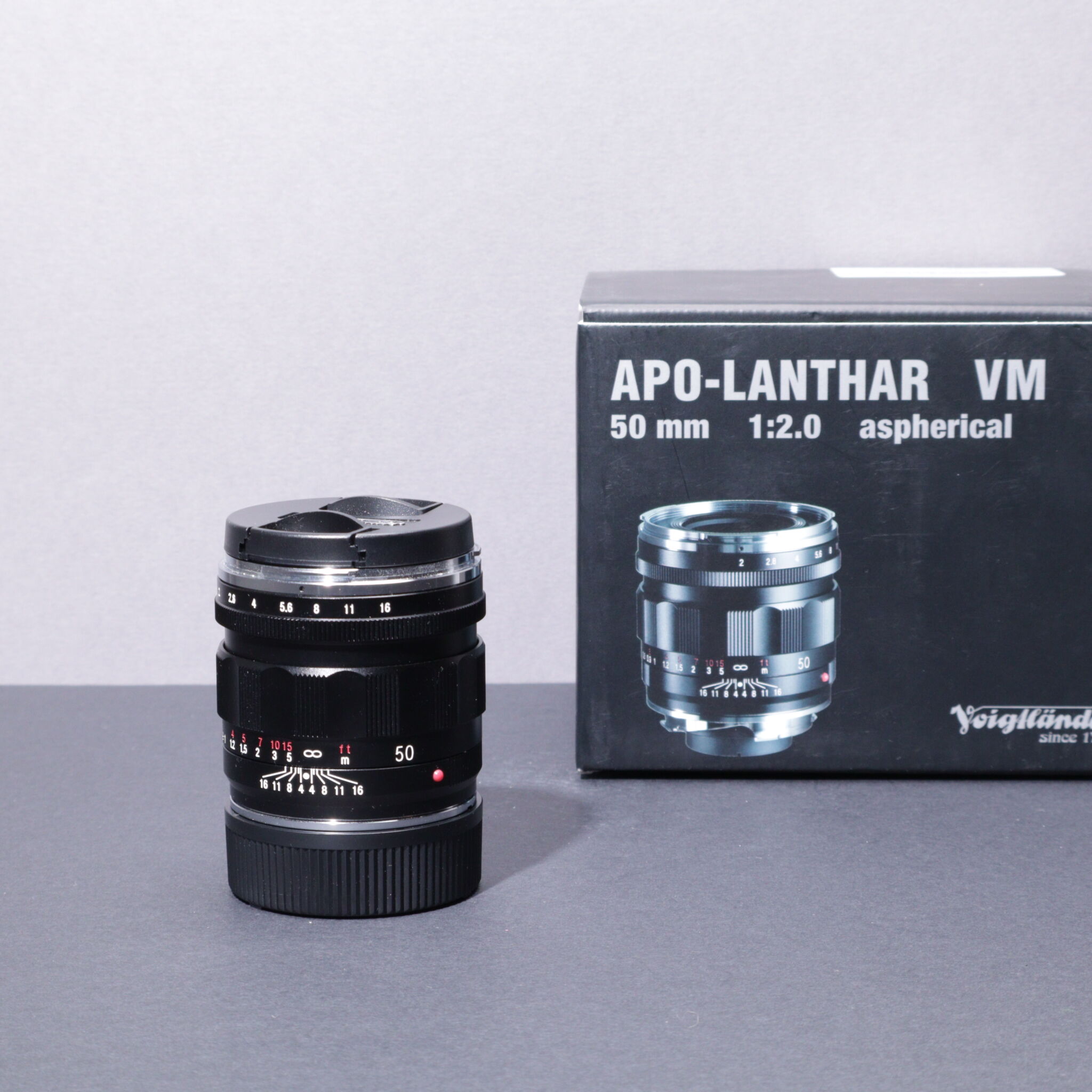 Leica Voigtlander Apo Lanthar Vm 50mm 1 2 0 Asph Black Lens Second Hand