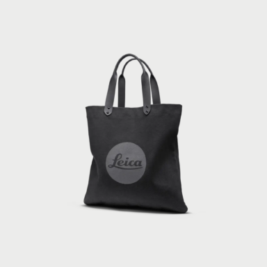 Shopping Bag Leica Washed Canvas Black