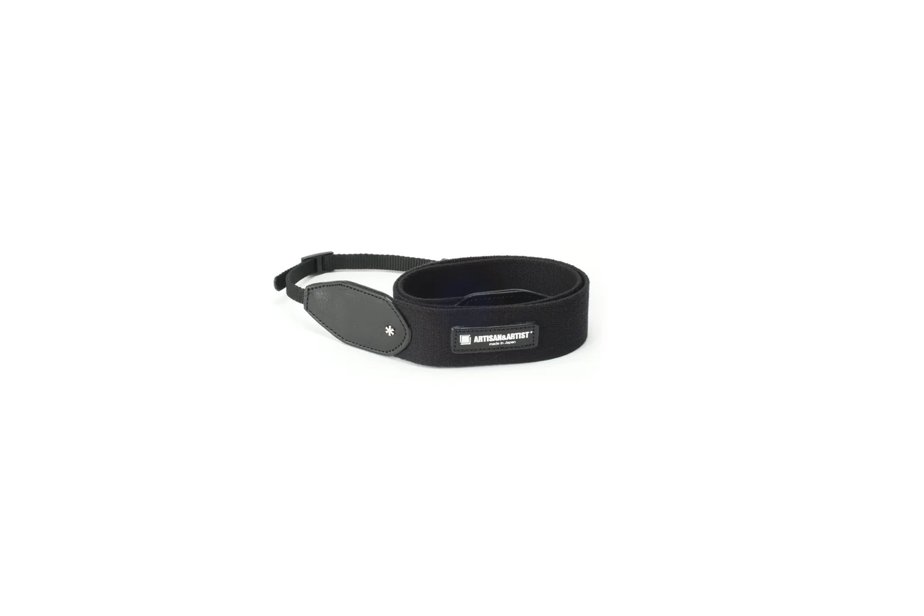 Wide Cloth Camera Strap Black Acam 112a Blk