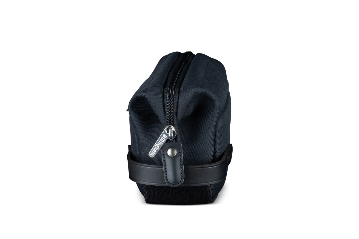 Billingham Capsule 1 Pouch Black Fibrenyte Black Leather