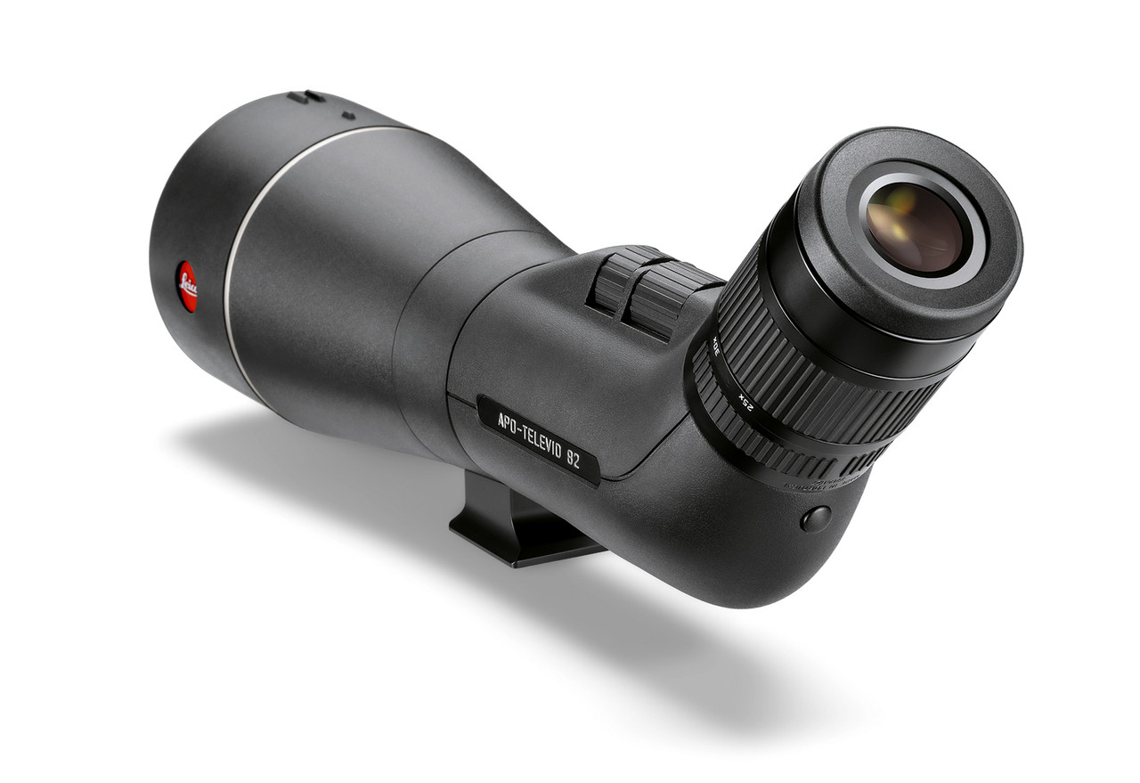 Leica Apo Televid 82 Angled 45 With Zoom Eyepiece 25x 50x Ww Asph