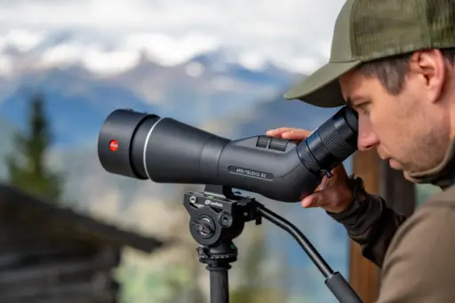 Leica Apo Televid 82 Angled 45 With Zoom Eyepiece 25x 50x Ww Asph