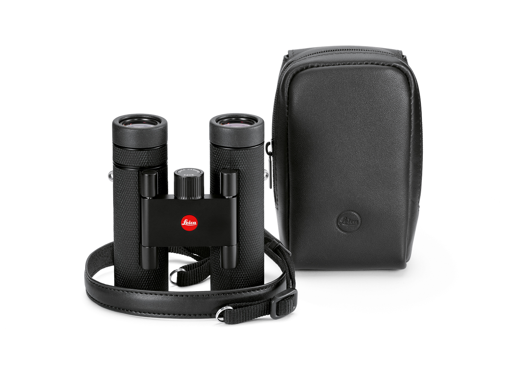 Leica Noctivid Compact 8×25 Black Leather Compact Binoculars