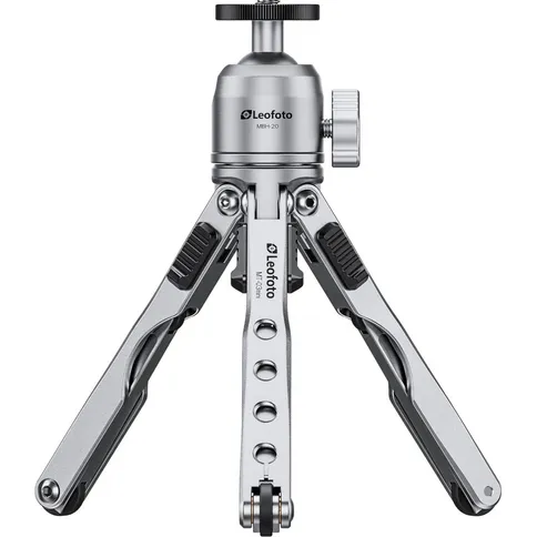 Mt 03 Mini Table Tripod Mbh 20 Ballhead Silver