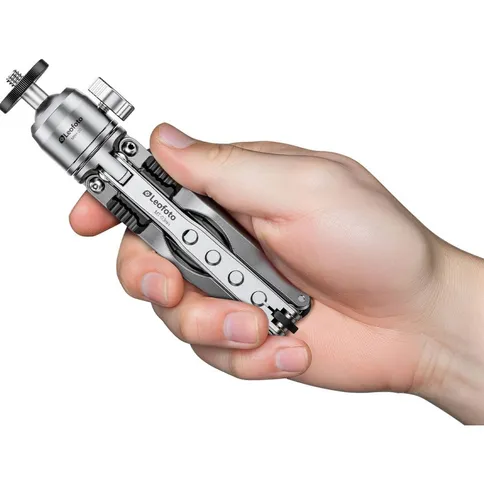 Mt 03 Mini Table Tripod Mbh 20 Ballhead Silver