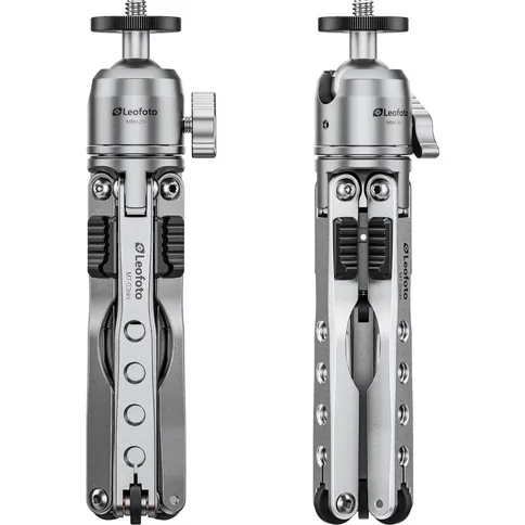 Mt 03 Mini Table Tripod Mbh 20 Ballhead Silver
