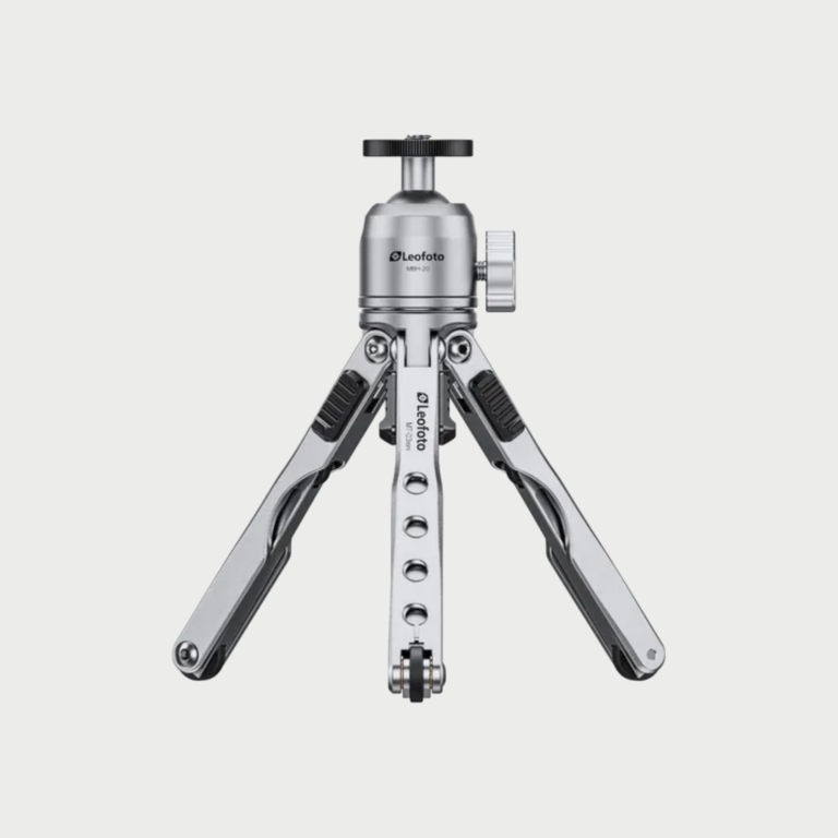 Mt 03 Mini Table Tripod Mbh 20 Ballhead Silver