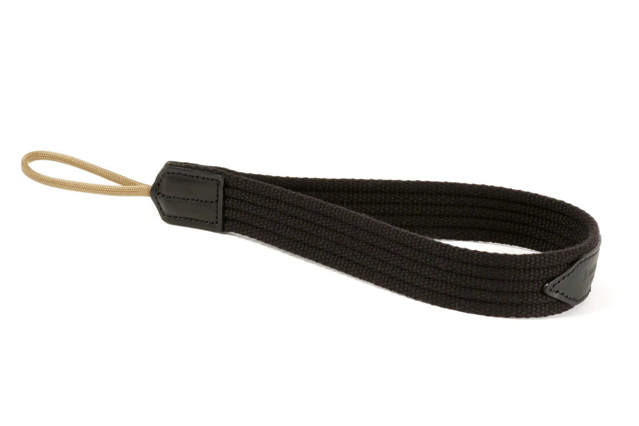 Parachute Cord Hand Strap Black Acam P25h Tan